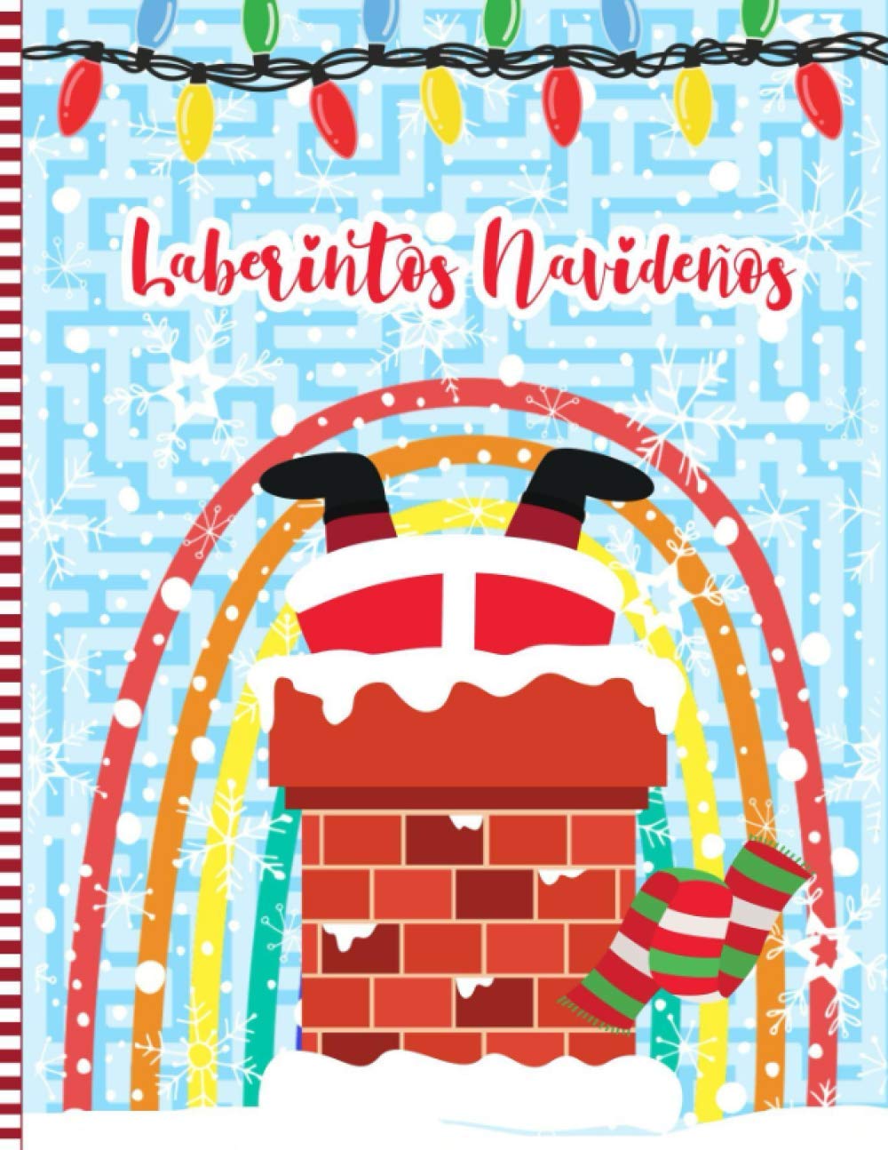 Libro: Laberintos Navideños - Libro De Actividades para niños de 3 a 6 años por MZSPFUN Press
