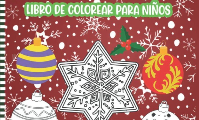 Libro: Adornos Navideños Libro De Colorear Para Niños por DICOSP PRESS