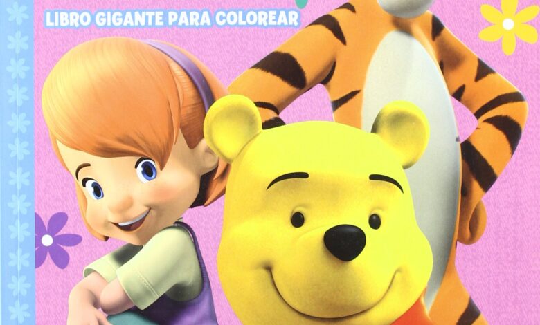 Libro: Disney Mis Amigos Tigger y Pooh - Libro gigante para colorear ¡Los mejores amigos del mundo! Por Walt Disney Company