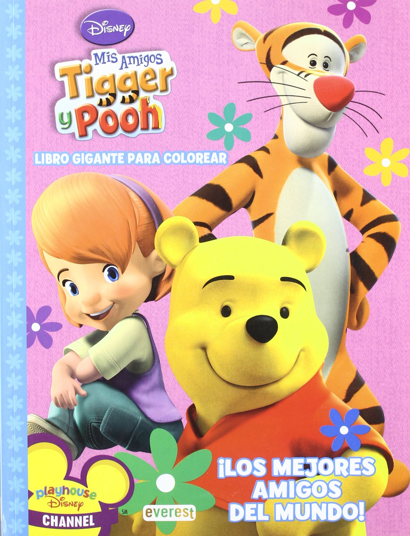 Libro: Disney Mis Amigos Tigger y Pooh - Libro gigante para colorear ¡Los mejores amigos del mundo! Por Walt Disney Company