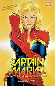 Captain Marvel Mas Alto Mas Lejos