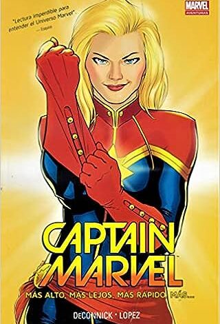 Captain Marvel Mas Alto Mas Lejos