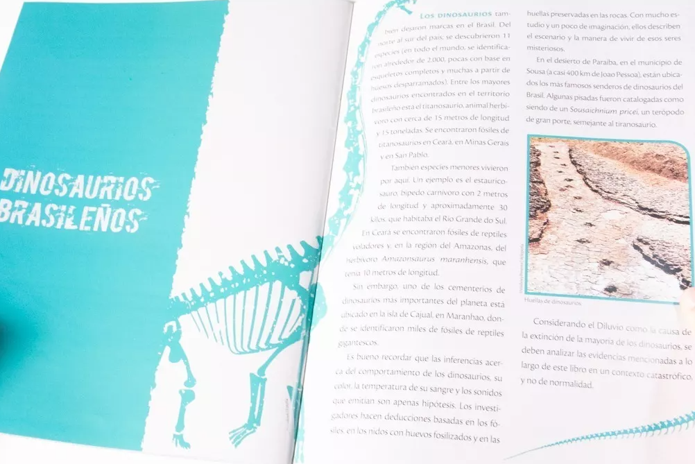 Libro: Tierra de Gigantes - Lo que sucedió con los dinosaurios por Michelson Borges