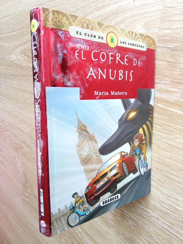 Libro: El Cofre de Anubis por Maria Mañeru