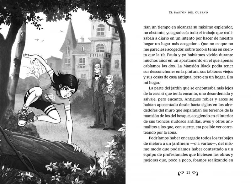 Libro: Amanda Black - El bastón del cuervo por Juan Gómez - Jurado