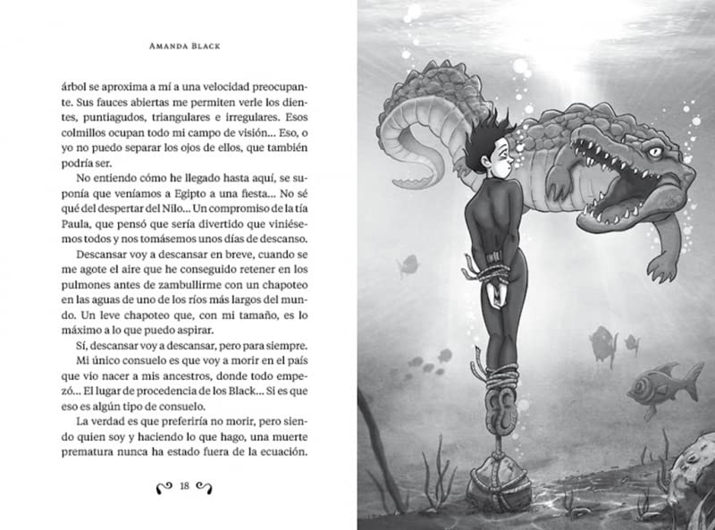 Libro: Amanda Black - La Maldición del Nilo por Juan Gómez - Jurado