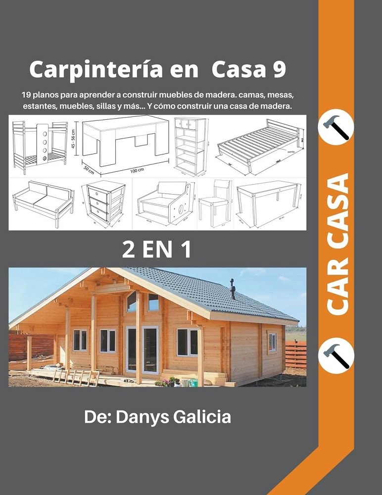 Libro Carpintería en casa 9 por Danys Galicia