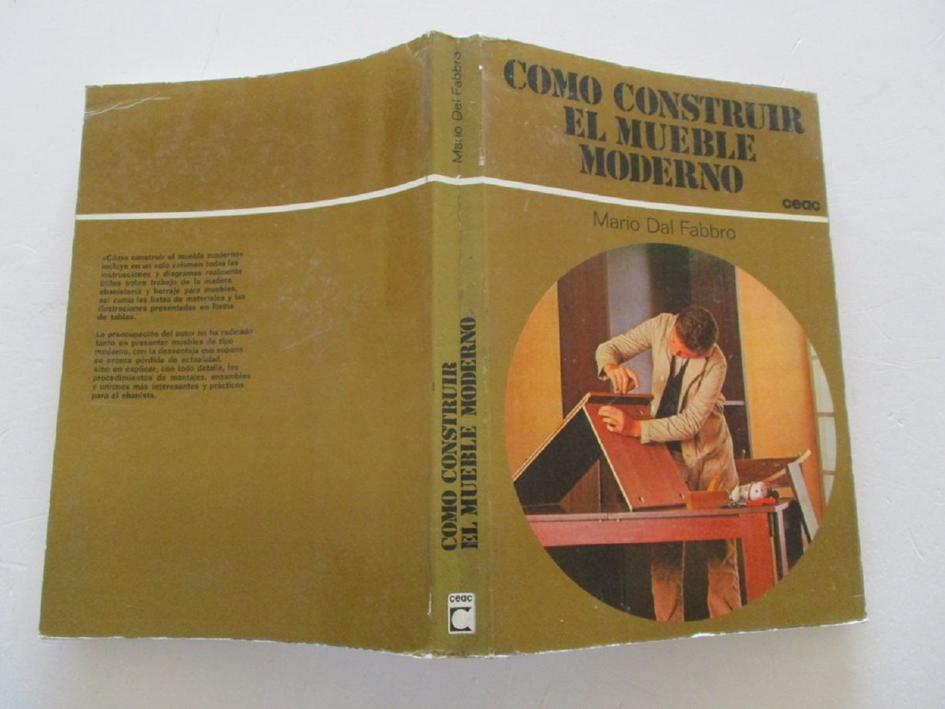 Libro Cómo construir el mueble moderno por Mario Dal Fabbro