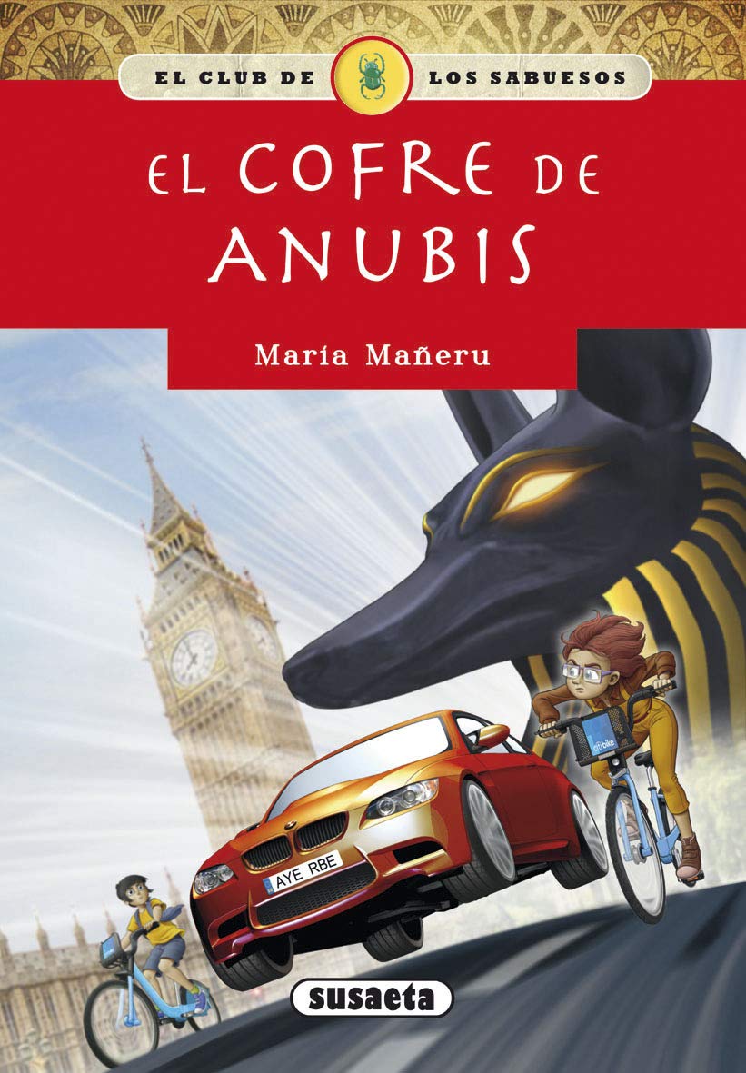 Libro: El Cofre de Anubis por Maria Mañeru