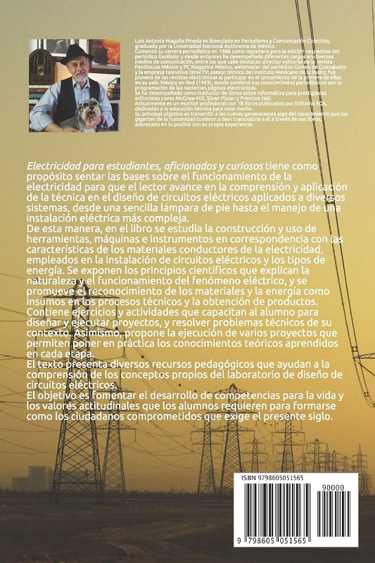 Libro Electricidad para estudiantes, aficionados y curiosos - 2 por Luis Antonio Magaña