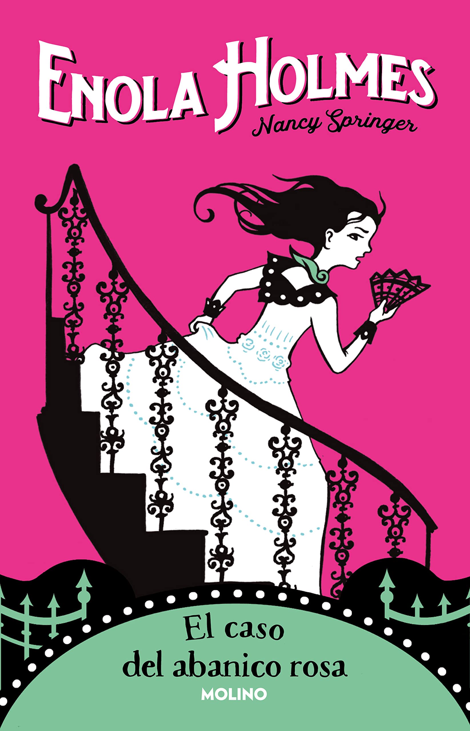 Libro: Enola Holmes y El caso del abanico rosa por Nancy Springer