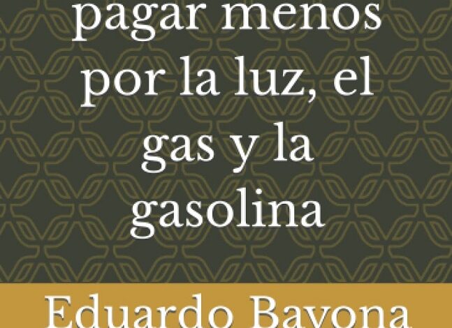 Libro Más de 100 maneras de pagar menos por la luz, el gas y la gasolina, por Eduardo Bayona