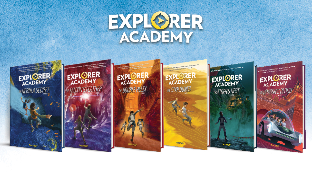 Libro: Explorer Academy - La pluma del halcón por Trudi Trueit