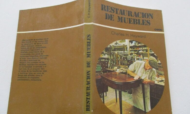 Manual Restauración de Muebles por Charles Hayward