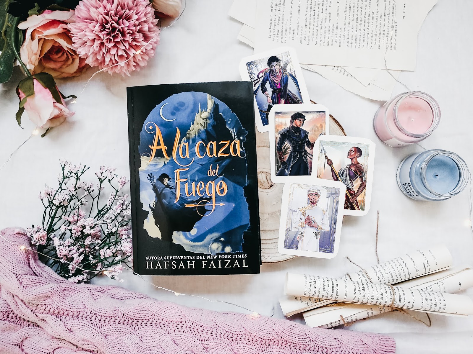 Libro: A la Caza del Fuego por Hafsah Faizal