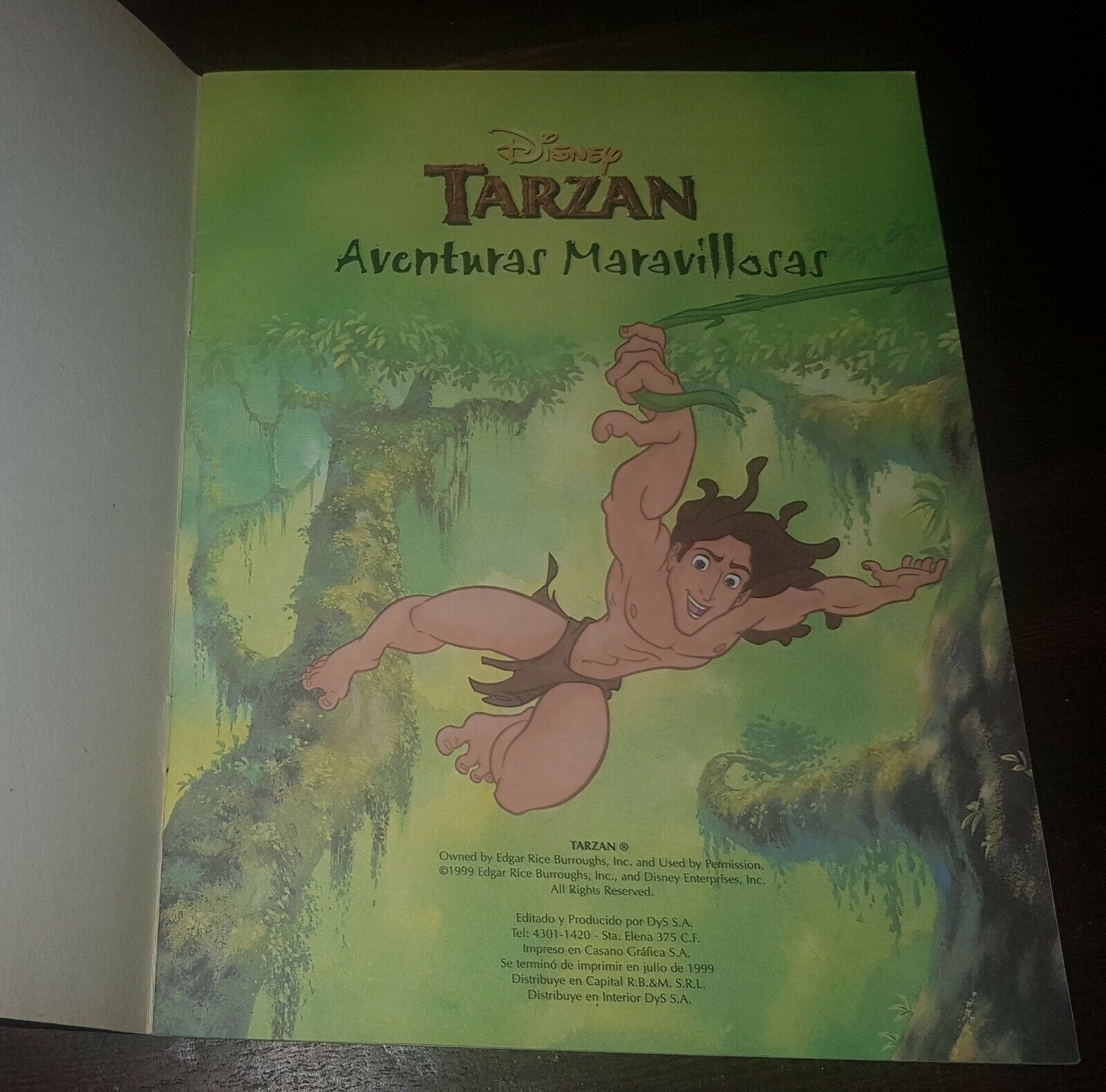 Libro: Disney Tarzan - Aventuras Maravillosas por Disney Studios