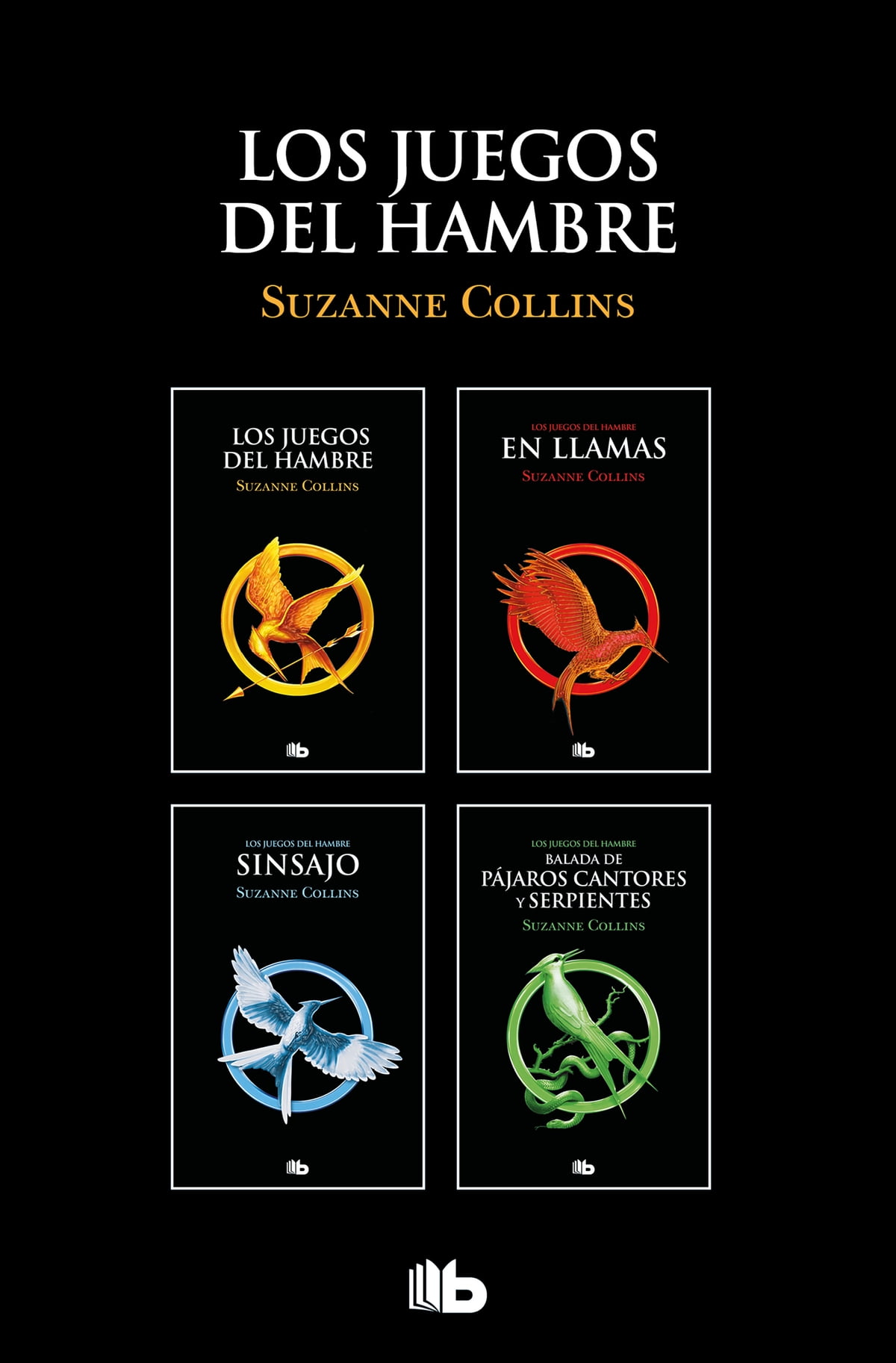Libro: Estuche de Los Juegos del Hambre por Suzanne Collins